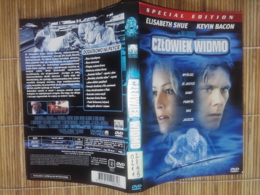 Zdjęcie oferty: CZŁOWIEK WIDMO - Kevin Bacon Elisabeth Shue