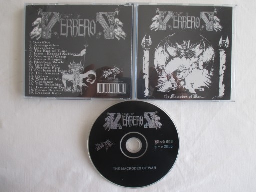 Zdjęcie oferty: CRYPT OF KERBEROS The Macrodex of War CD