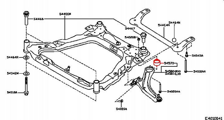 BUSHING REAR LEVER FRONT NISSAN QASHQAI photo 11 - milautoparts-fr.ukrlive.com