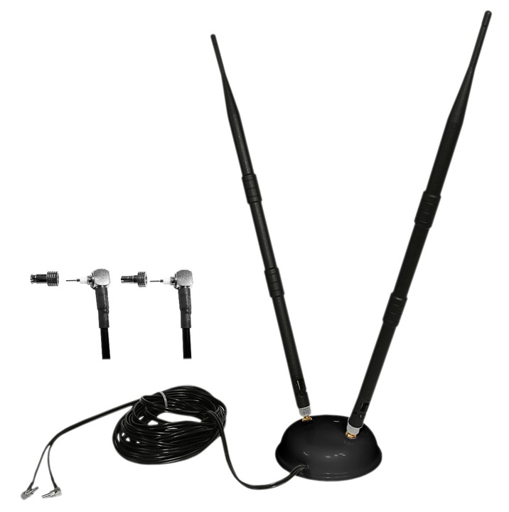 ANTENNA DUAL LTE HSPA+ 13DBI HUAWEI ZTE E5373 E3372 photo 1 - milautoparts-fr.ukrlive.com