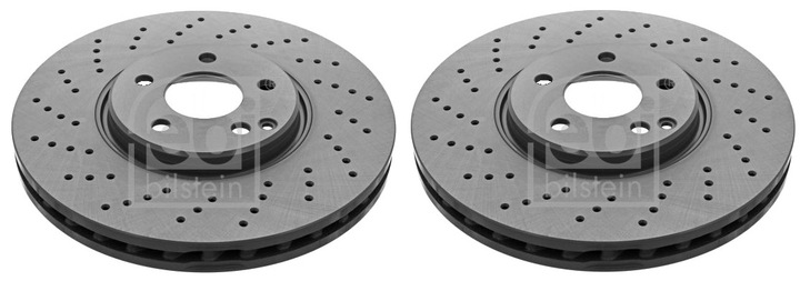 FEBI DISCS FRONT MERCEDES W211 S211 W220 4-MATIC photo 1 - milautoparts-fr.ukrlive.com