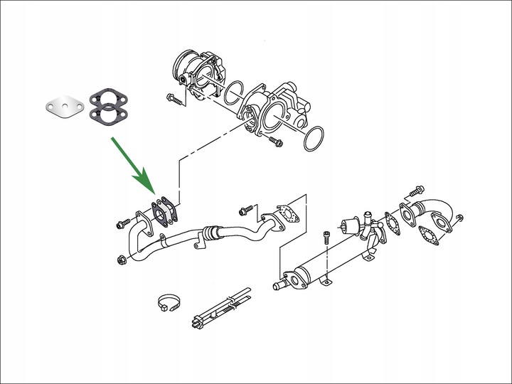 BOUCHON EGR AUDI A1 A3 Q3 TT 1.2 1.6 1.9 TDI CR 2 AVEC COMMON RAIL GEN. 2 CAY photo 4 - milautoparts-fr.ukrlive.com