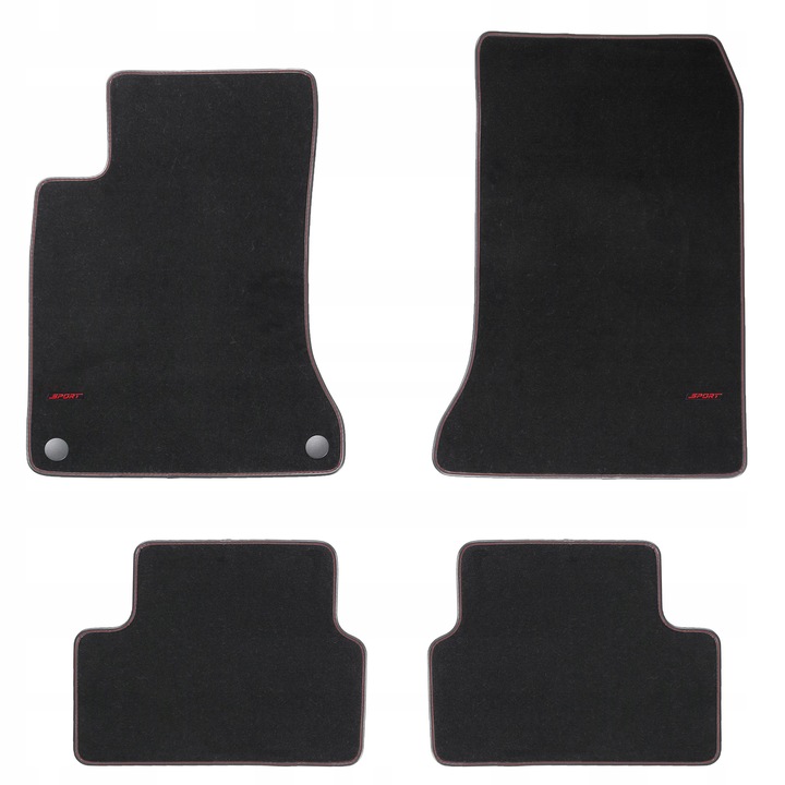 MERCEDES A-CLASSE W176 2012- TAPIS SPORT CARMAT photo 2 - milautoparts-fr.ukrlive.com