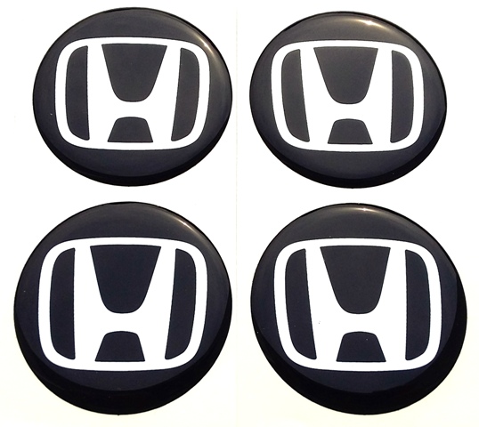 STICKERS ON WHEEL COVERS CUP NUTS DISCS HONDA 70 MM photo 1 - milautoparts-fr.ukrlive.com