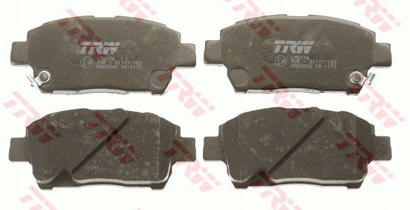 DISCS PADS TRW FRONT - TOYOTA YARIS I 255MM photo 3 - milautoparts-fr.ukrlive.com