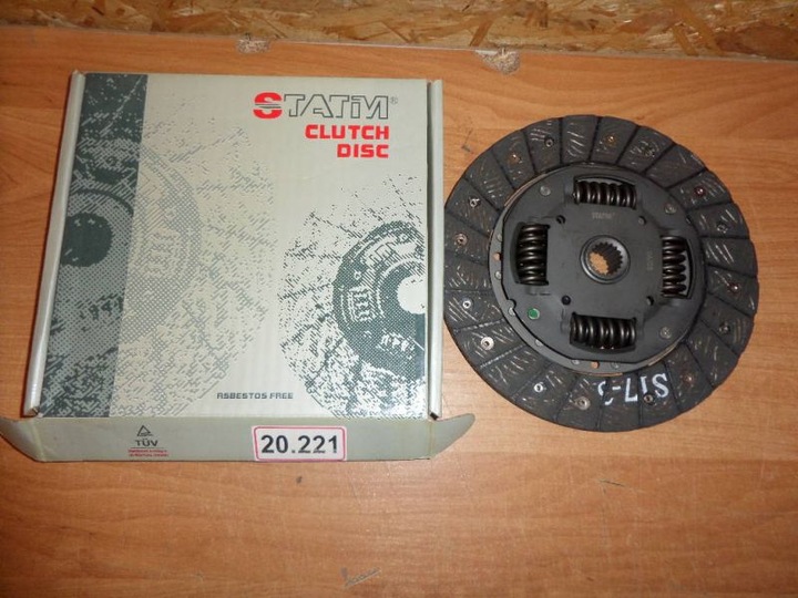 DISC CLUTCH SET SKODA FELICIA 1,9 D , VW CADDY 1,9D 94-02 200 MM FELICJA photo 1 - milautoparts-fr.ukrlive.com