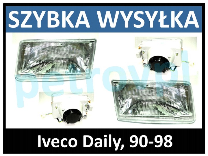 IVECO DAILY 90-98, LAMP LAMP NEW CONDITION LEFT+RIGHT SET photo 1 - milautoparts-fr.ukrlive.com