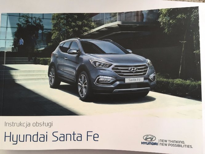 HYUNDAI SANTA FE DE 2015 INSTRUCTION DE SERVICE POLSKA photo 1 - milautoparts-fr.ukrlive.com