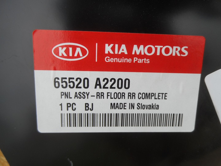 KIA CEED II 13- ARRIÈRE CEINTURE PLANCHER DE COFFRE BAIN = photo 4 - milautoparts-fr.ukrlive.com