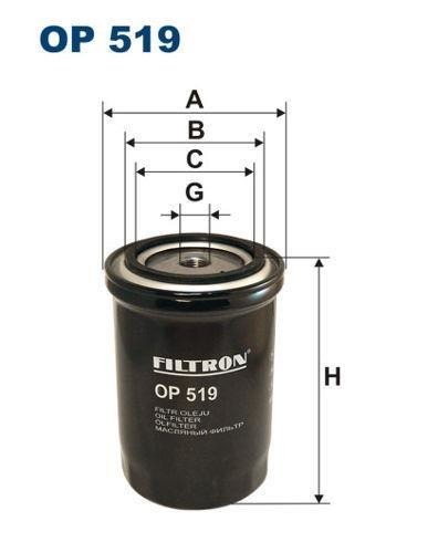 FILTRON OP 519 FILTRE OL.FIAT 125 1.3,1.5 photo 13 - milautoparts-fr.ukrlive.com