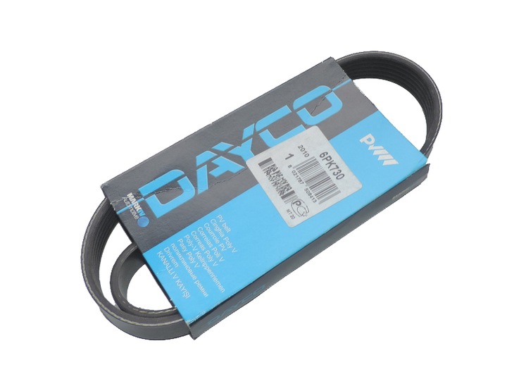 DAYCO 6PK730 BELT WEDGE MULTI-RIBBED photo 3 - milautoparts-fr.ukrlive.com