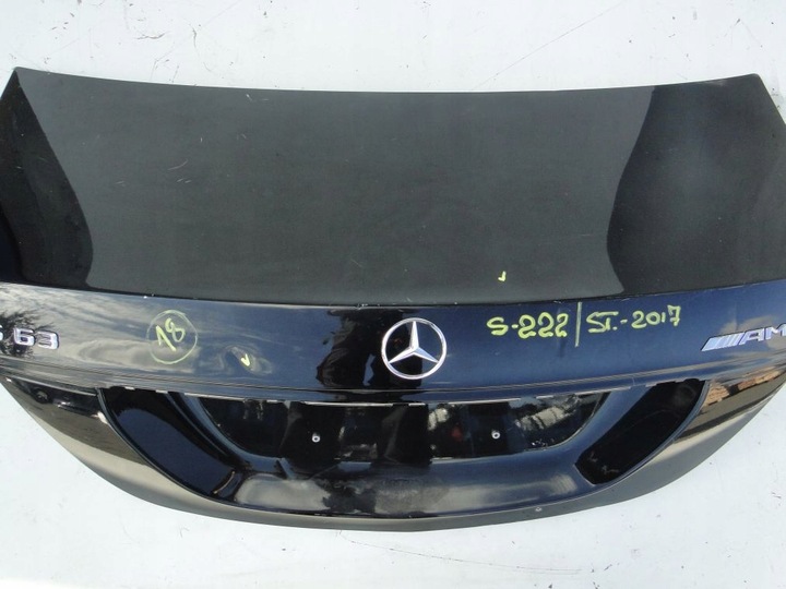 MERCEDEWITH WITH CLASS W222 BOOTLID REAR BOOT AMG photo 5 - milautoparts-fr.ukrlive.com