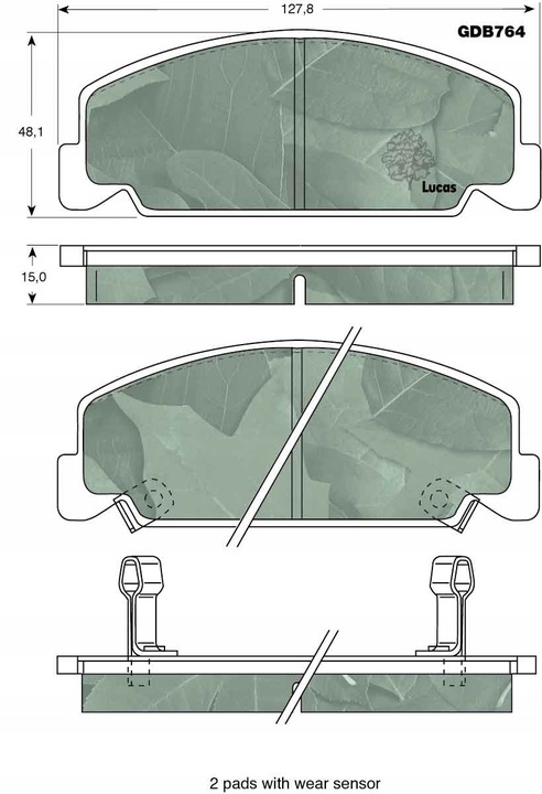 TRW PADS FRONT HONDA ACCORD 2 MK2, CIVIC SHUTTLE photo 9 - milautoparts-fr.ukrlive.com