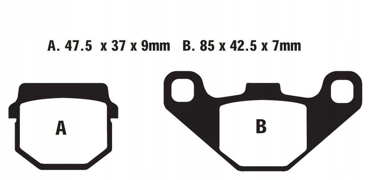 PADS FRONT REAR POLARIS SAWTOOTH PHOENIX 200 photo 2 - milautoparts-fr.ukrlive.com