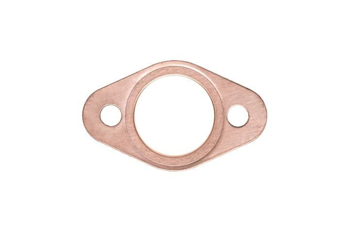 GASKET SILENCER FIAT 126P | COPPER | GASKET UNDER PIPE EXHAUST MALUCH photo 1 - milautoparts-fr.ukrlive.com