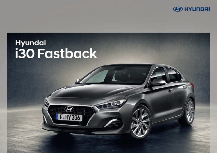 HYUNDAI I30 FASTBACK PROSPEKT MODEL 2018 CZECHY photo 1 - milautoparts-fr.ukrlive.com