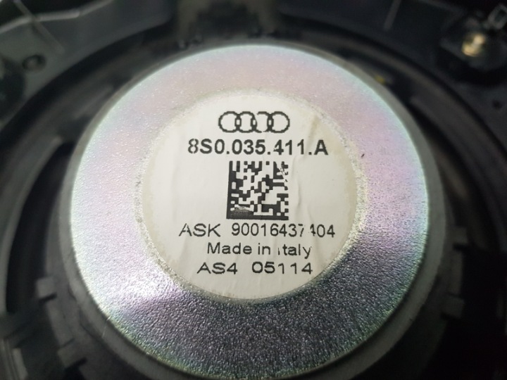 AUDI TT 8S HAUT-PARLEUR ARRIÈRE LH DROITE 8S8035241 8S8035242