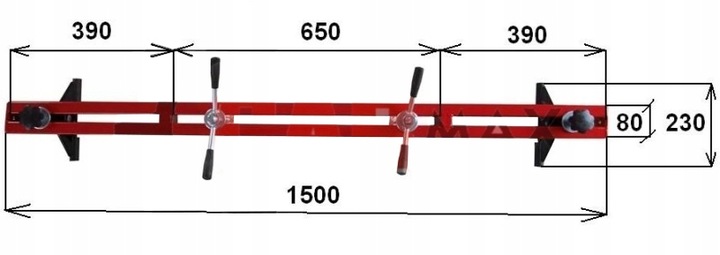 POUTRE PODWIESZANIA DE MOTEUR 500 KG 1500 MM CATALISATEUR 90° photo 10 - milautoparts-fr.ukrlive.com