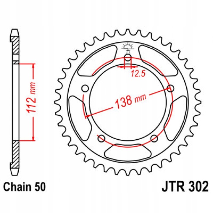 DRIVING GEAR DID GG530 ZVMX HONDA CB900F HORNET 2002-2006 photo 6 - milautoparts-fr.ukrlive.com