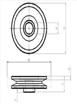 ROUE POULIE GÉNÉRATEUR UNIVERSELS ORIFICES 15MM photo 3 - milautoparts-fr.ukrlive.com