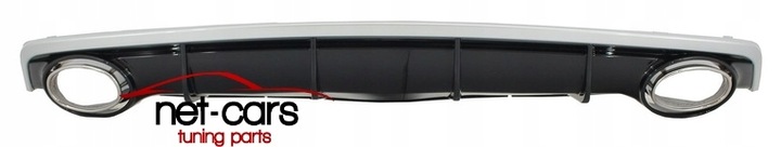 DIFFUSOR SPOILER AUDI A6 C7 FACELIFT 15- WZ RS6 ZD ZWYK photo 2 - milautoparts-fr.ukrlive.com