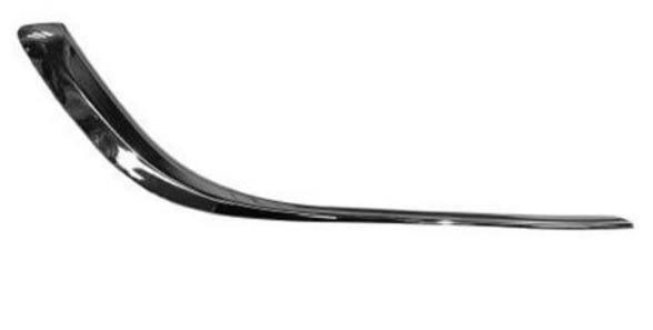 FACING, PANEL GRILLE BUMPER OPEL ASTRA J 2012- CHROME photo 1 - milautoparts-fr.ukrlive.com