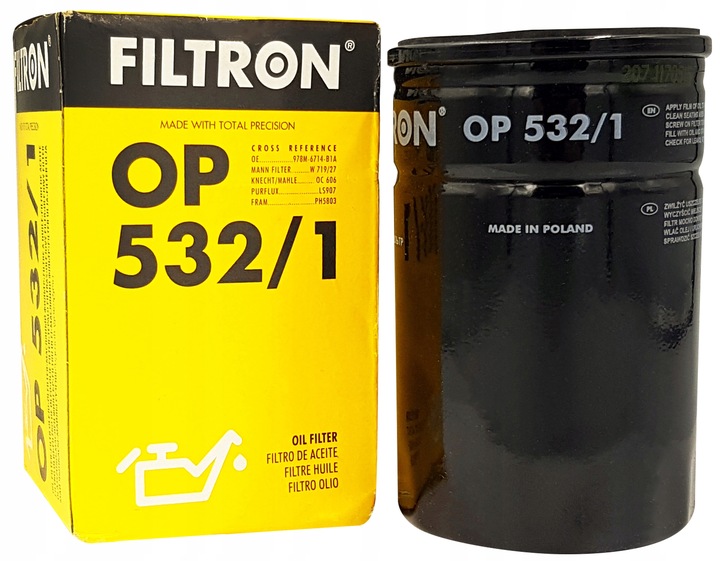 FILTRON OP 532/1 FILTRE HUILES photo 3 - milautoparts-fr.ukrlive.com