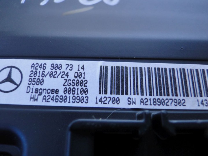 MERCEDES 117 176 246 156 MONITEUR NAVIGATION RADIO