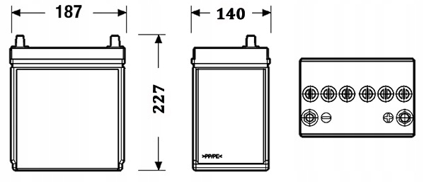 Akum. 40Ah/330A BlueD L- photo 9 - milautoparts-fr.ukrlive.com