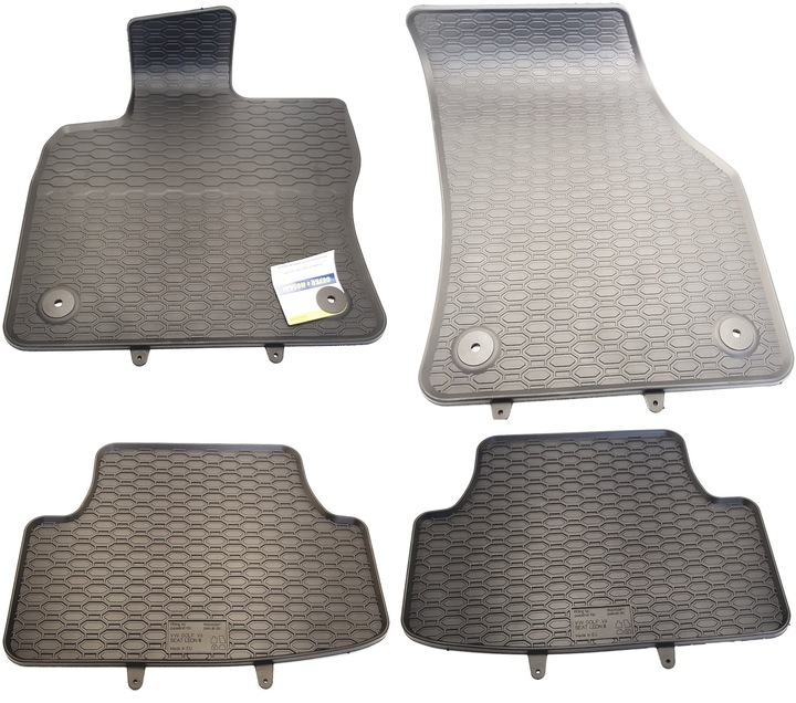 MATS RUBBER FOR SKODA KAROQ SEAT ATECA GEYER photo 1 - milautoparts-fr.ukrlive.com