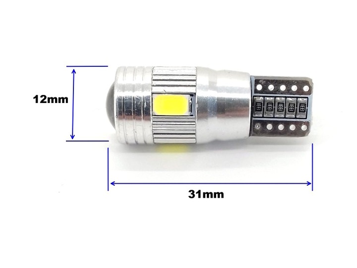 LAMP LED T10 12V CANBUS 240LM W5W W10W W3W R10 photo 4 - milautoparts-fr.ukrlive.com