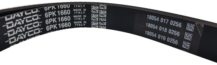 COURROIE W/KLINOWY DAYCO 6PK1660 COURROIE EN V MULTICANAL