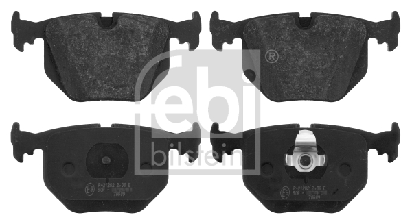 FEBI PADS REAR BMW 3 E46 7 E38 X3 E83 X5 E53 photo 1 - milautoparts-fr.ukrlive.com