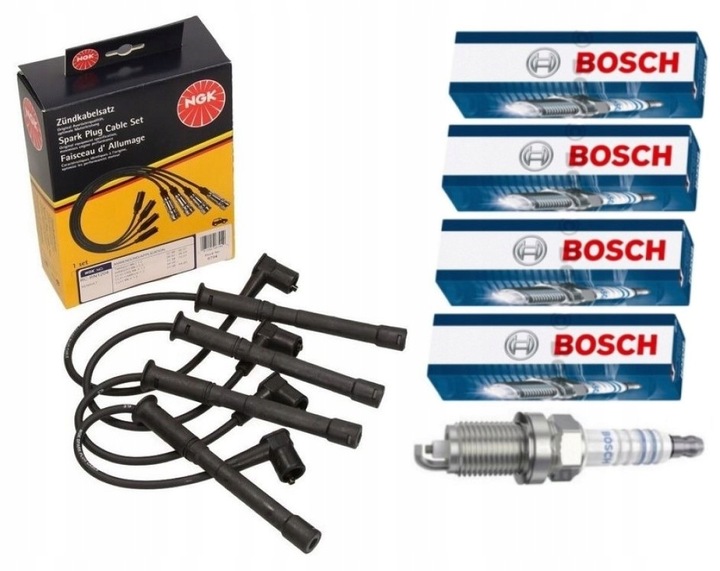 CABLES NGK+SWIECE BOSCH RENAULT CLIO 2 II 1.1 1.2 photo 1 - milautoparts-fr.ukrlive.com