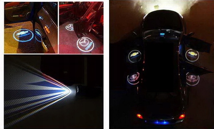 FEUX LED POWITALNE LOGO GM TUNING MAXX PUISSANCE 2X7W