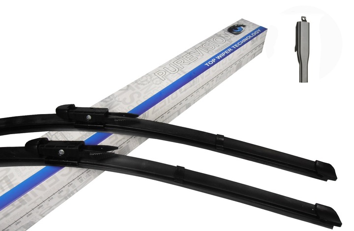 WIPER BLADES PUREVISION FRONT 600 MM 475 MM photo 2 - milautoparts-fr.ukrlive.com