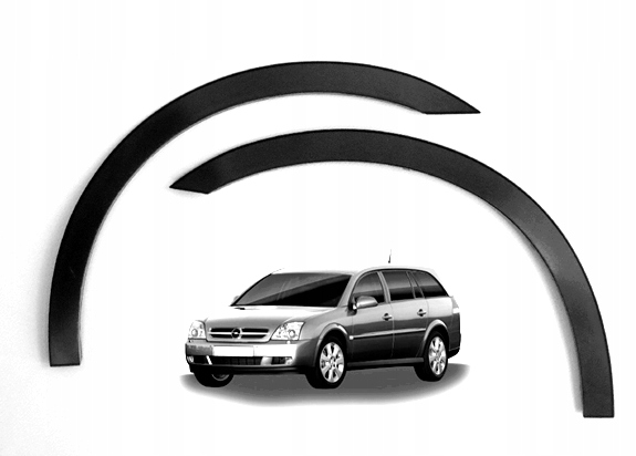 OPEL VECTRA C UNIVERSAL TRIMS ON MUDGUARDS MOULDINGS X 4 photo 1 - milautoparts-fr.ukrlive.com