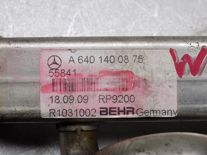 RADIATOR EXHAUST GASES MERCEDES W169 W245 A180 2.0 CDI photo 5 - milautoparts-fr.ukrlive.com