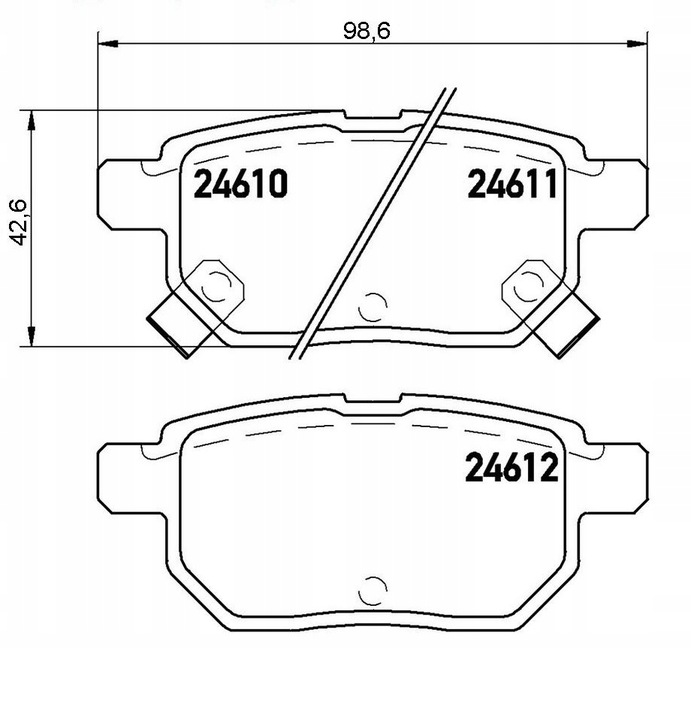 DISQUES MIKODA 2248 SABOTS DE FREIN TOYOTA COROLLA SEDAN E18 photo 3 - milautoparts-fr.ukrlive.com