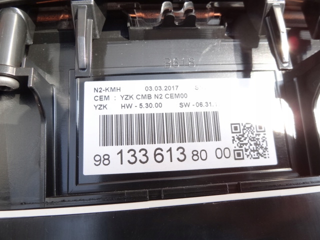 CITROEN C3 III 2017 1,2 VTI COMPTEUR 9813361380 EUROPE