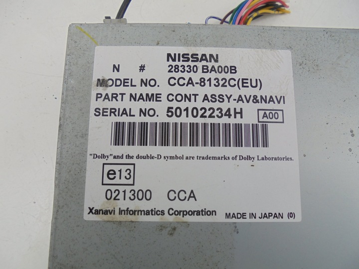 NAVIGATION CD NAVI 28330BA00B NISSAN PRIMERA P12 photo 2 - milautoparts-fr.ukrlive.com