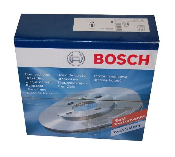 DISCS BRAKE OPEL VECTRA B 5 BOLTS FRONT BOSCH photo 1 - milautoparts-fr.ukrlive.com