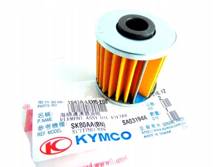 KYMCO 1541A-LEH6-E00 FILTRE HUILES XCITING 400 photo 2 - milautoparts-fr.ukrlive.com