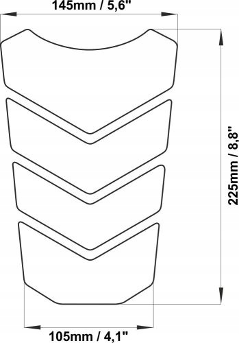 TANK-PAD + CAP-PAD FIRMY FOOQS POUR BMW F-700-GS photo 2 - milautoparts-fr.ukrlive.com