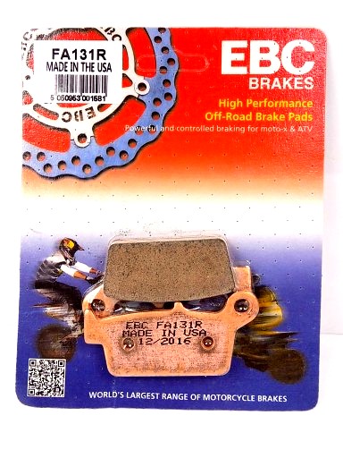 PADS BRAKE EBC FA131R photo 1 - milautoparts-fr.ukrlive.com