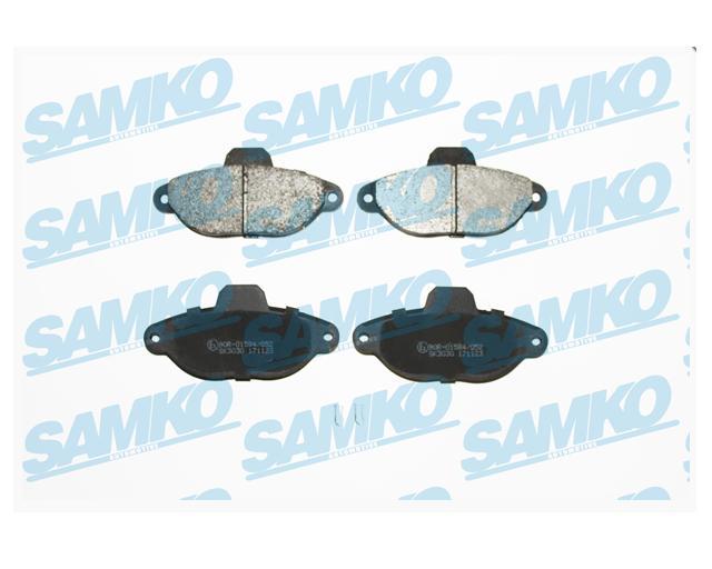 PADS HAM FRONT FIAT CINQUECENTO PUNTO -99 SAMKO photo 1 - milautoparts-fr.ukrlive.com