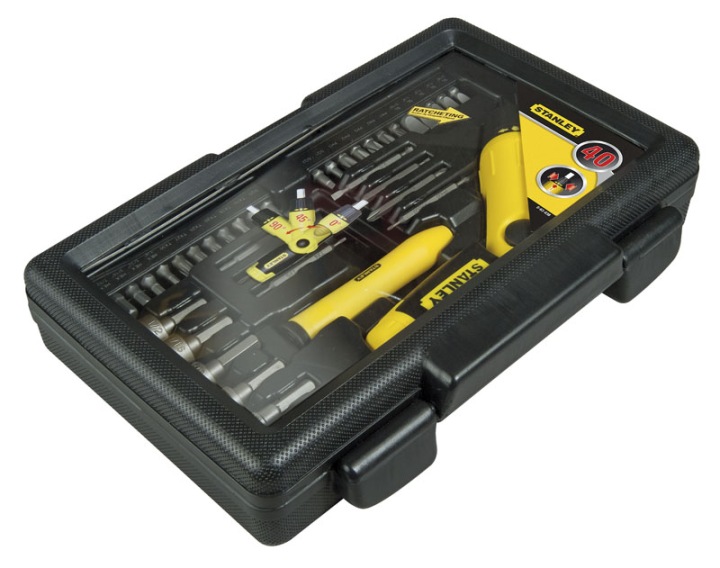 WKRETAKI AVEC BITAMI KIT 38 ELEMENTOW STANLEY 630380