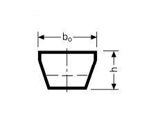 BELT WEDGE ZEBATY AVX 13X1125 OPTIBELT photo 3 - milautoparts-fr.ukrlive.com