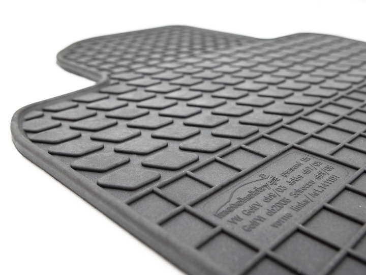 MATS RUBBER ON FRONT FOR BMW 5 E60 / E61 03-10 + ATTACHMENT photo 2 - milautoparts-fr.ukrlive.com