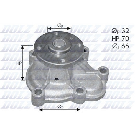 DOLZ O130 POMPE WODY, CHLODZENIE DE MOTEUR photo 4 - milautoparts-fr.ukrlive.com